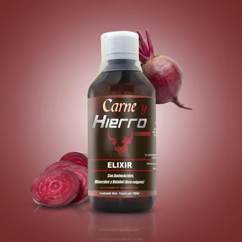 CARNE Y HIERRO FRASCO