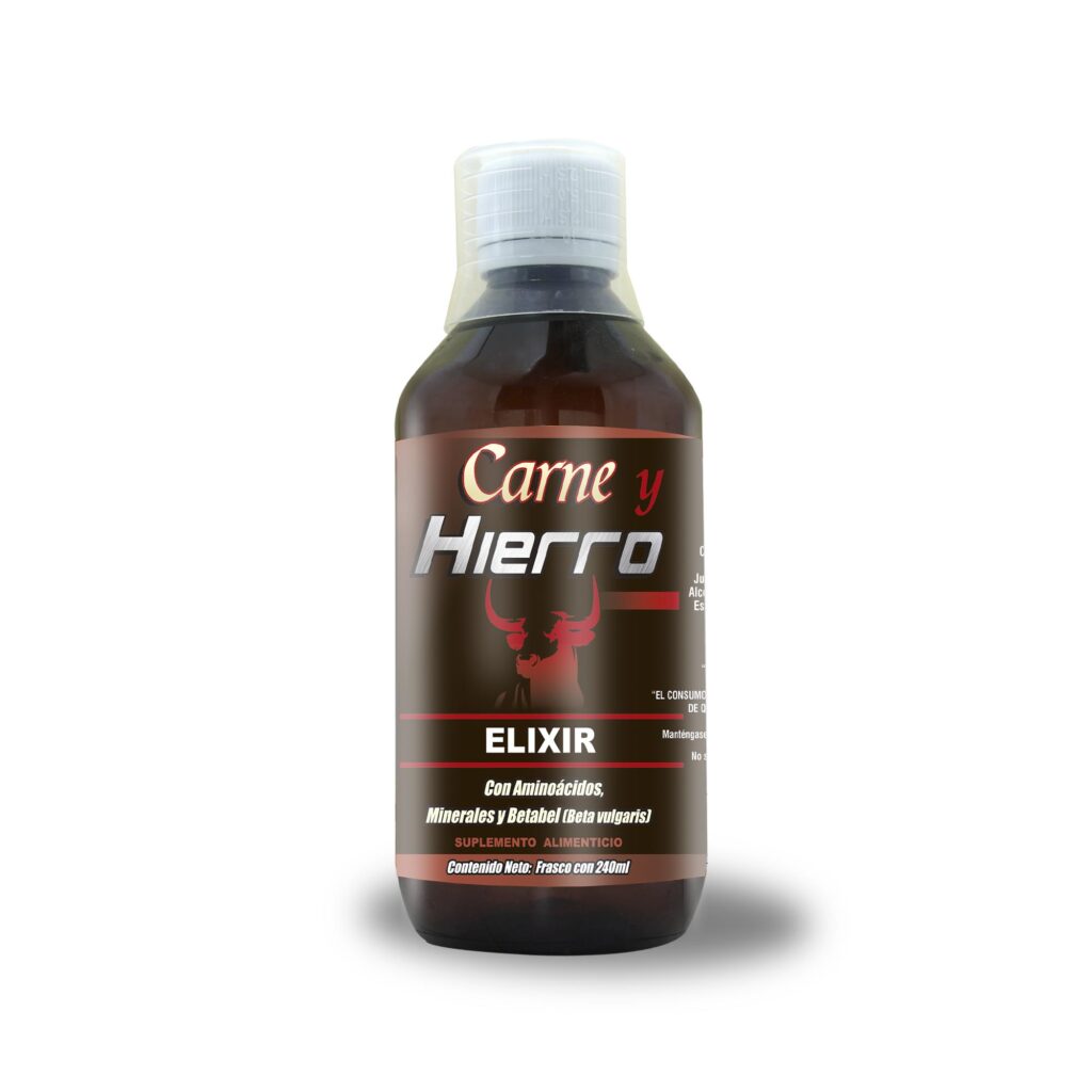 CARNE Y HIERRO FRASCO