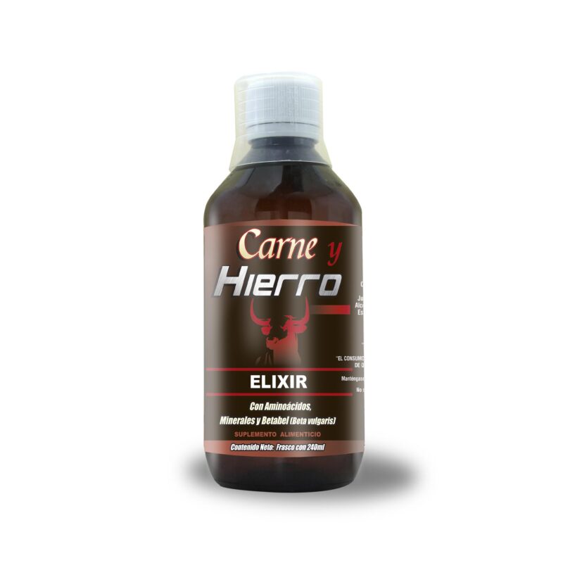 CARNE Y HIERRO FRASCO