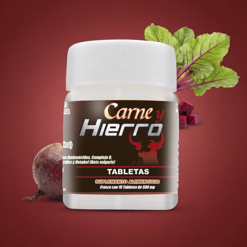 CARNE Y HIERRO TABLETAS